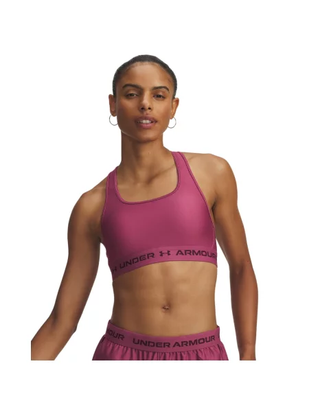 UNDER ARMOUR biustonosz sportowy Crossback XS różowy