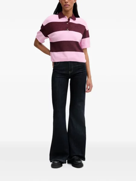 Scurt tricou polo Marc O'polo roz
