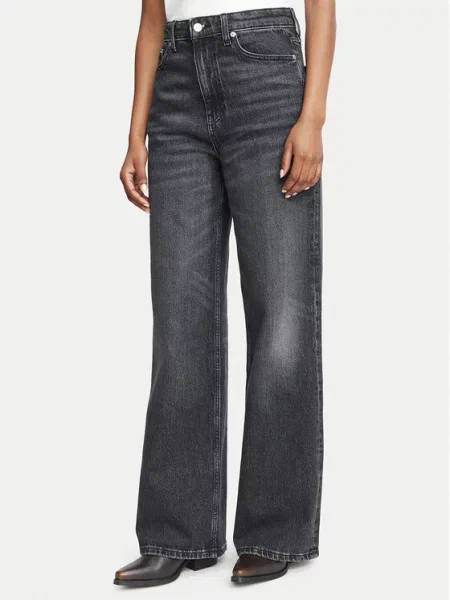 Tommy Jeans Farmer Claire Wide Leg fekete