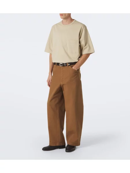 Tricou Lemaire din jerseu bej