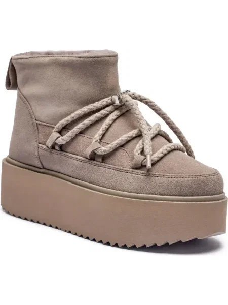 INUIKII Bocanci de zăpadă CLASSIC taupe gri