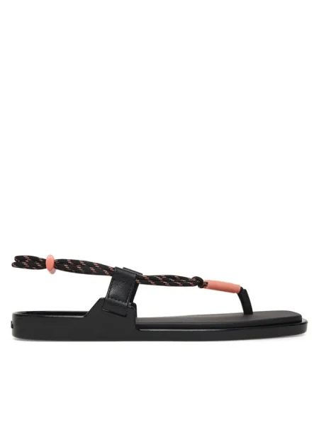 Calvin Klein Sandale Beach Sandal Rope Pu 2 negru