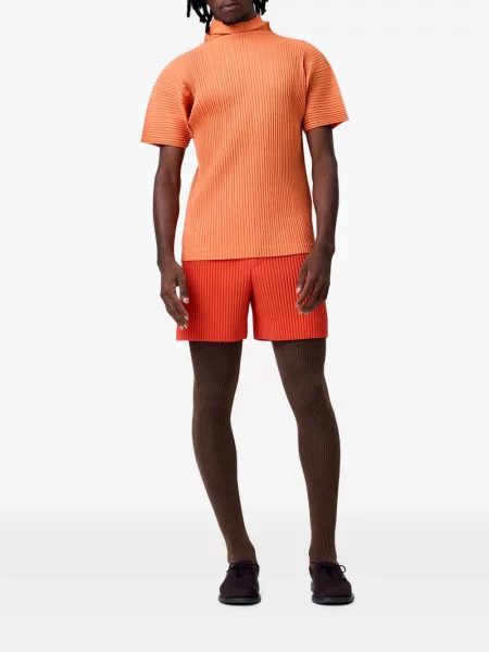 Bermuda šortai Homme Plissé Issey Miyake oranžinė