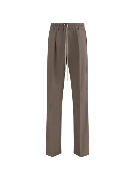 Kalhoty Rick Owens hnědé