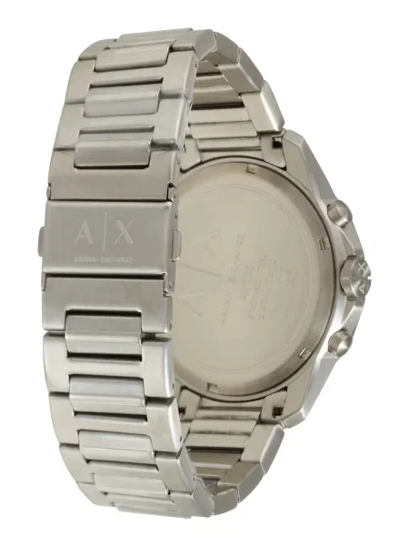 ARMANI EXCHANGE Ceas analogic negru / argintiu