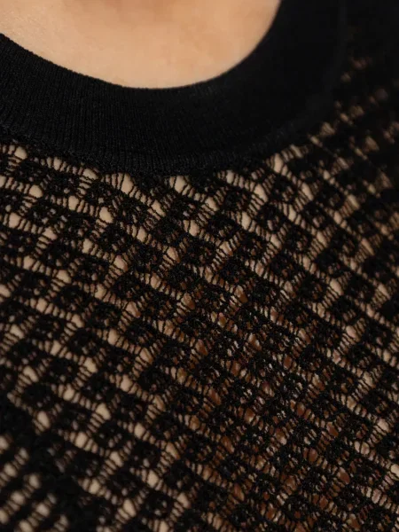 Rochie maxi Isabel Marant tricotate de costum negru