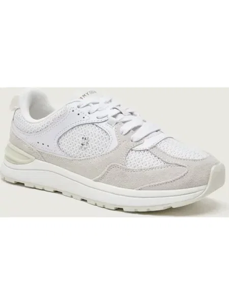 Tommy Hilfiger Sneakers Th Mix Runner alb