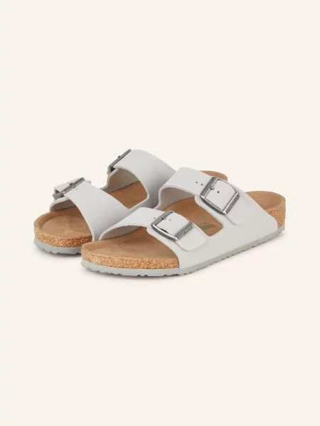 Birkenstock Pantofle Arizona světle šedá