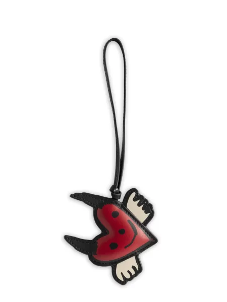 Colier Zadig&voltaire cu motiv cu inimi roșu