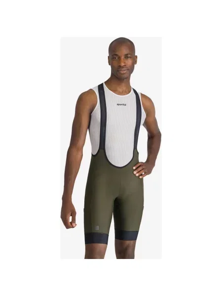 Spodenki rowerowe Sportful Giara 2 khaki XXL zielony