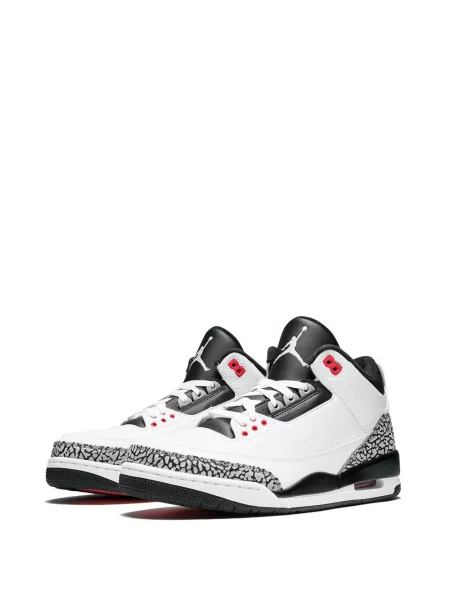 Retro stiliaus sportbačiai Jordan 3 Retro balta