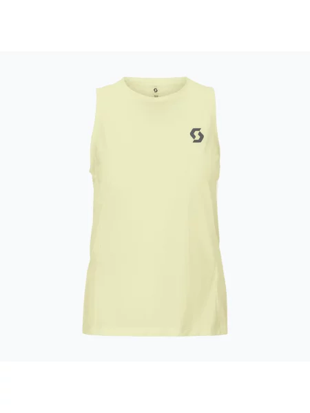 Tricou de alergare pentru femei SCOTT Endurance LT Tank pastel yellow galben