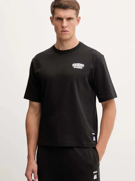 Футболка Puma с принтом черная
