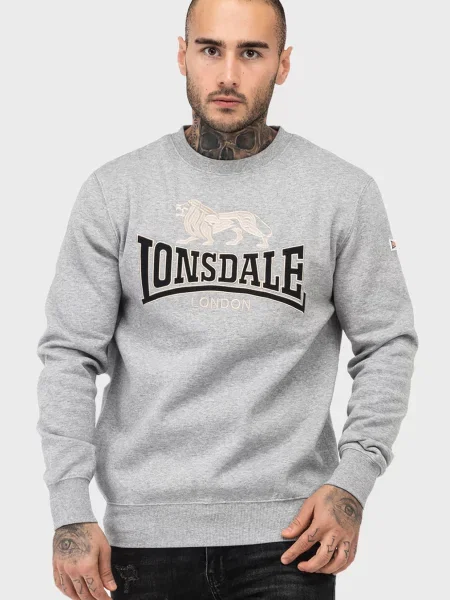 Світшот Lonsdale сірий