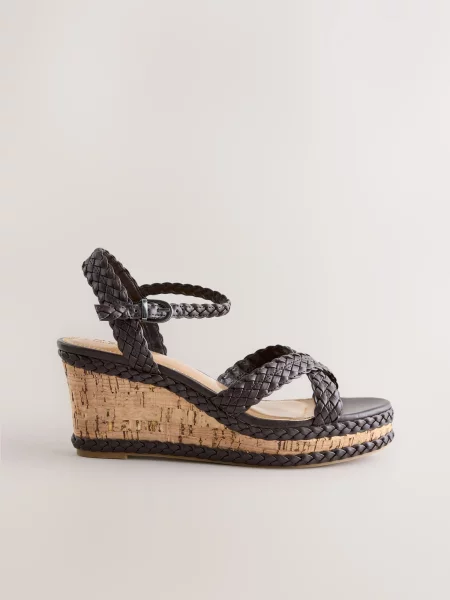 Next Sandale Forever Comfort ciocolatiu