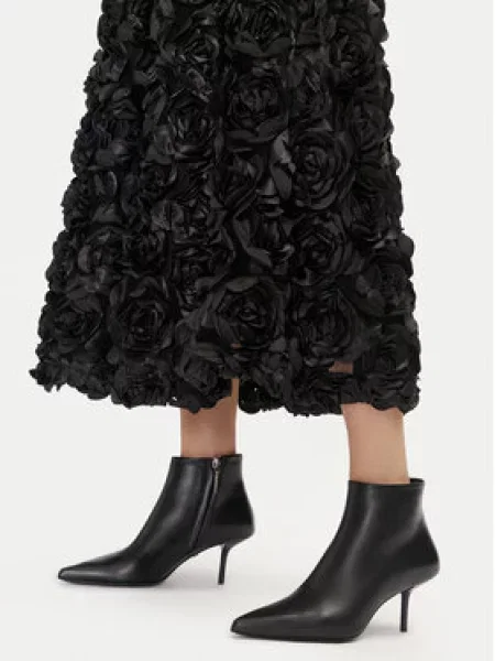 Max Mara Polokozačky Mmbootie černá