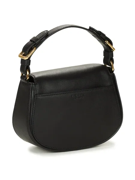 Crossbody kabelka Lauren Ralph Lauren čierna