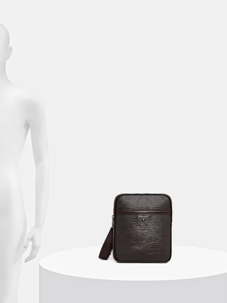Кожаная сумка Guess
