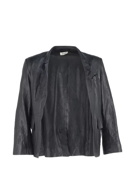 Geanta de piele Zadig&voltaire gri