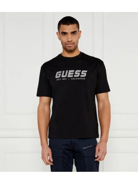 GUESS ACTIVE Tricou SURON negru