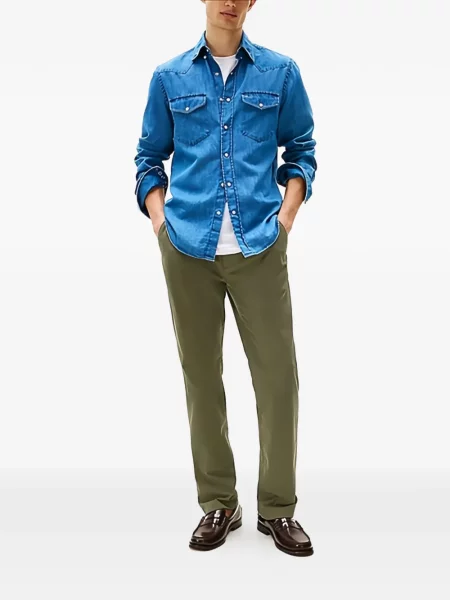 Pantaloni chino Tommy Hilfiger verde
