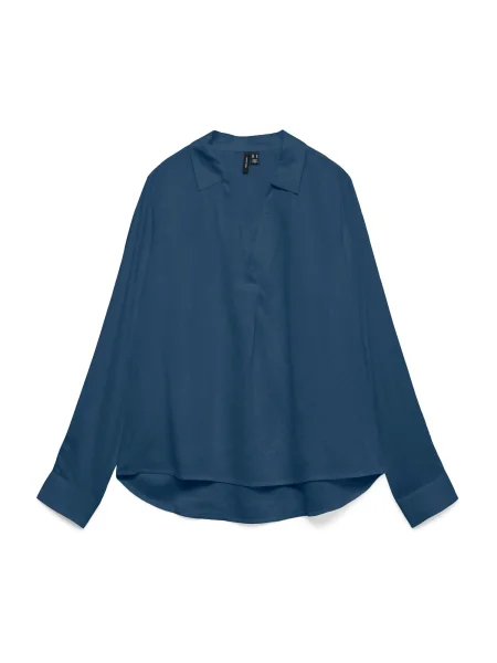 VERO MODA Bluză VMBUMPY bleumarin