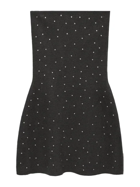 MANGO Rochie tricotat NIX metalic gri