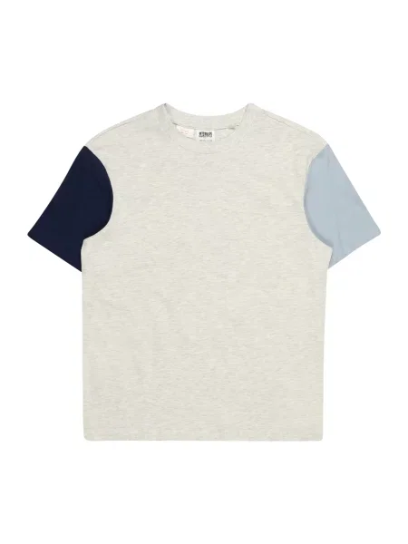 Urban Classics Tricou albastru deschis / albastru închis / deschis gri