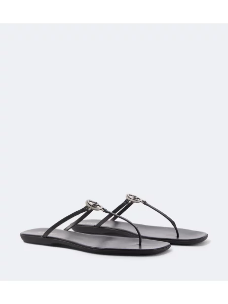 Chiloți Gucci din piele negru