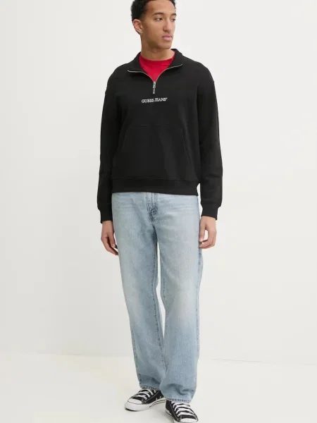 Guess Jeans Kratka majica rdeča