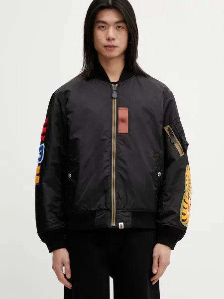 Bomber bunda A Bathing Ape Shark černá