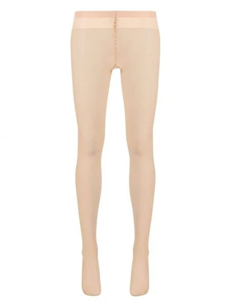 Καλσόν Wolford με ψηλή μέση καφέ