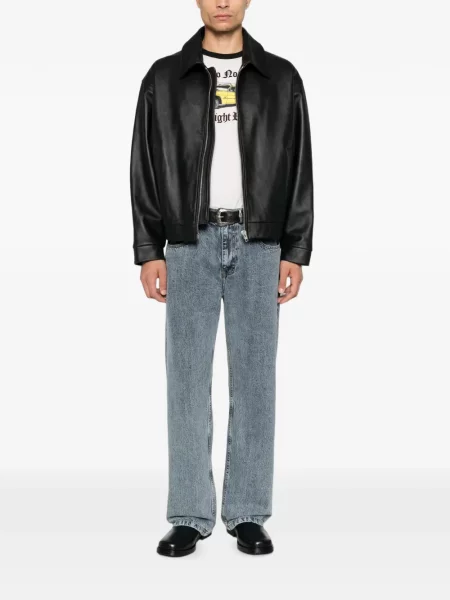 Geanta de piele Second/layer negru