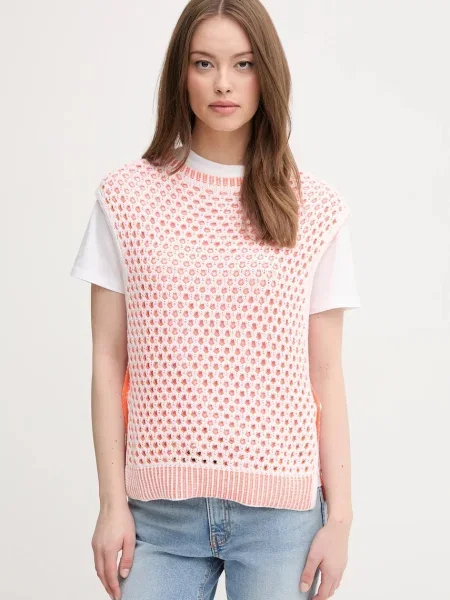 United Colors of Benetton kamizelka biały