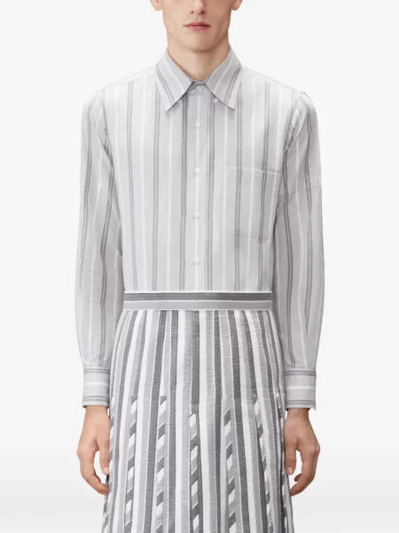 Košile Thom Browne šedá