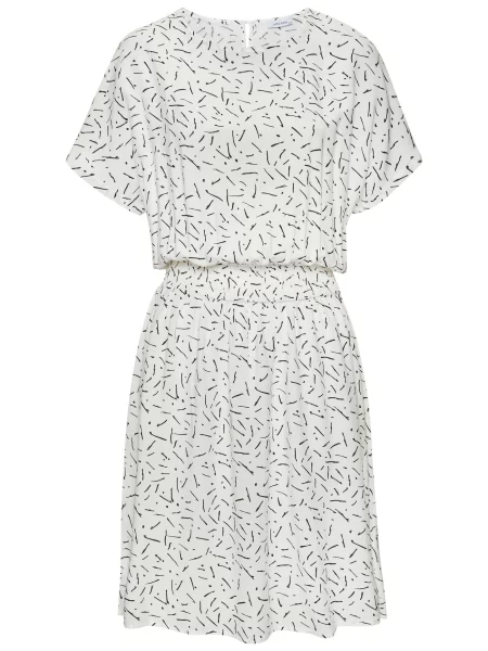 LASCANA Rochie de vară negru alb