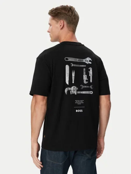 BOSS Póló Te Tools fekete