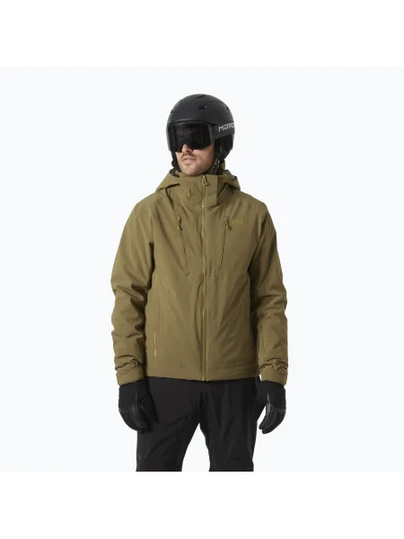 Férfi sí dzseki Helly Hansen Alpha sepia. Méret: XL barna