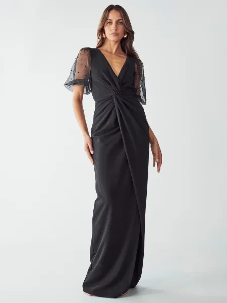 BWLDR Večernja haljina CHIARA' crna