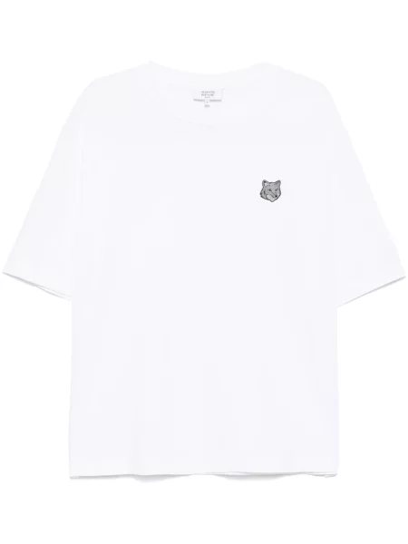 Tričko Maison Kitsuné bílé