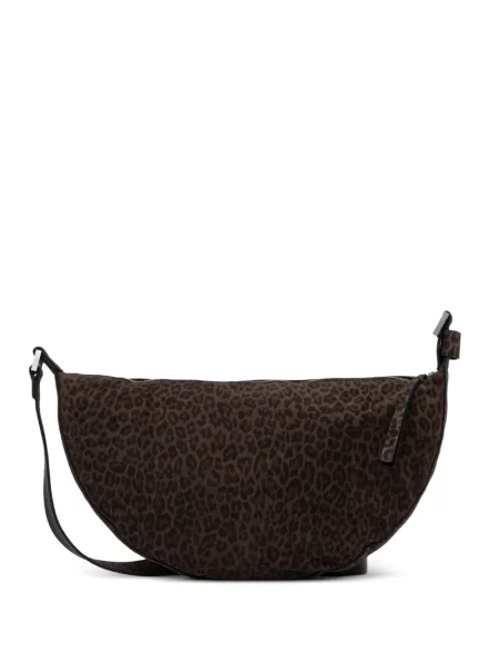 Body Allsaints cu imagine cu imprimeu animal print maro