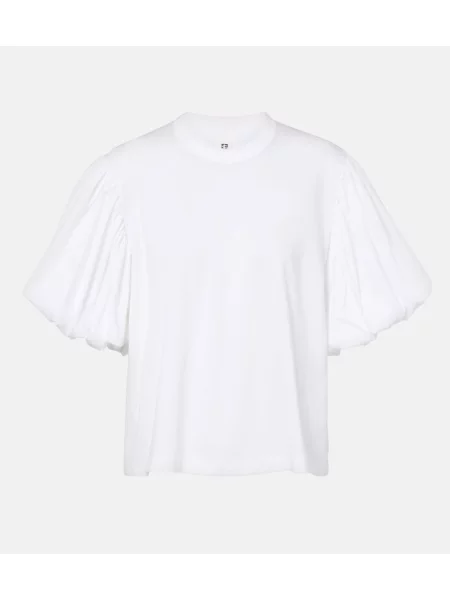 Tricou Noir Kei Ninomiya din jerseu alb