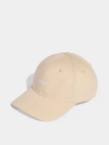 Кепка Adidas с вышивкой бежевая