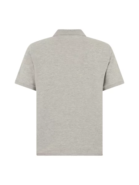 Koszulka polo Saint Laurent szara