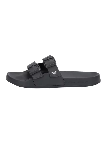 Klapki Emporio Armani czarne