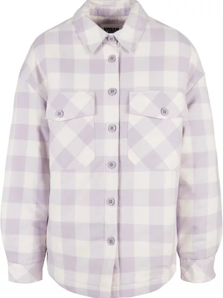 Koszula flanelowa Urban Classics Padded biała