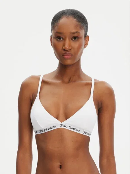 Juicy Couture Sutien Bralette alb