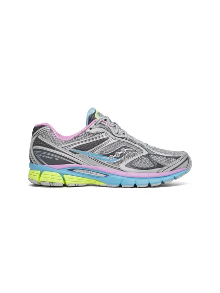 Saucony Guide 7 Grey Aqua Kobiety Buty sportowe Saucony Size: 6 szary