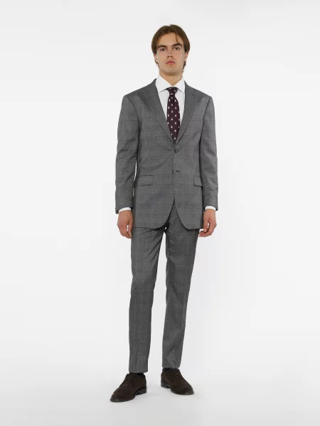 Костюм Arber в деловом стиле серый