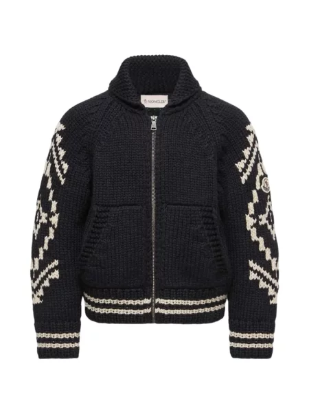 Kardigan dziecięcy Moncler Enfant niebieski